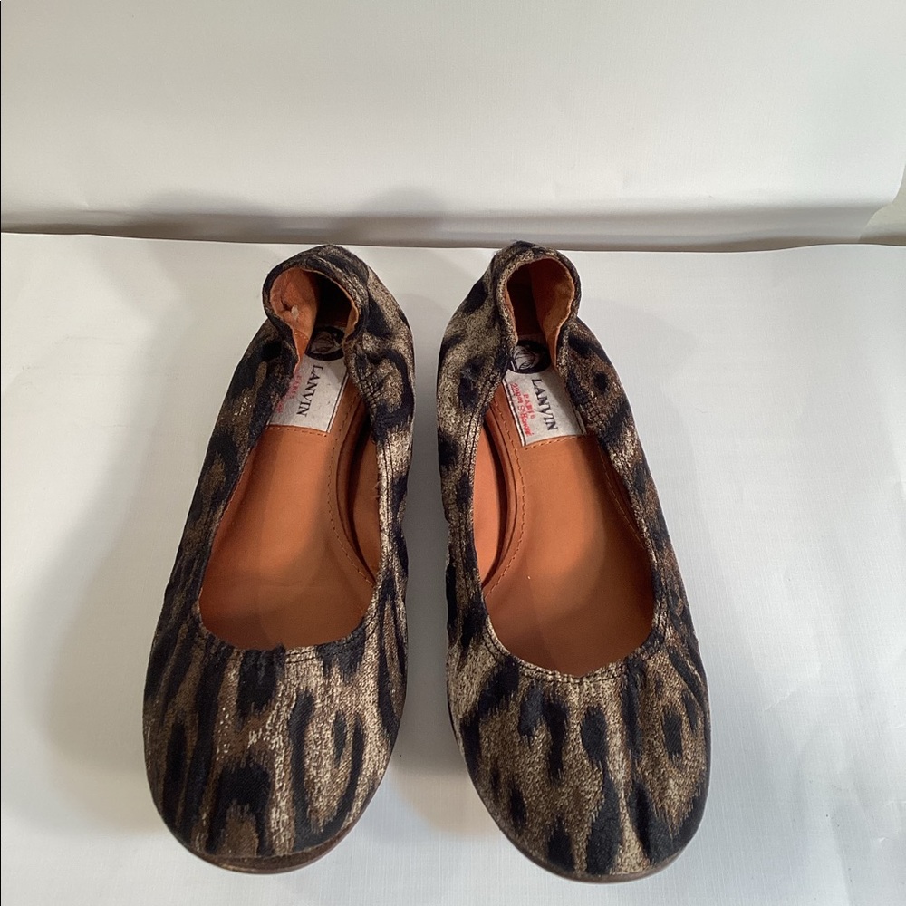 Lanvin animal print Ballet Flats Size EU37 US6